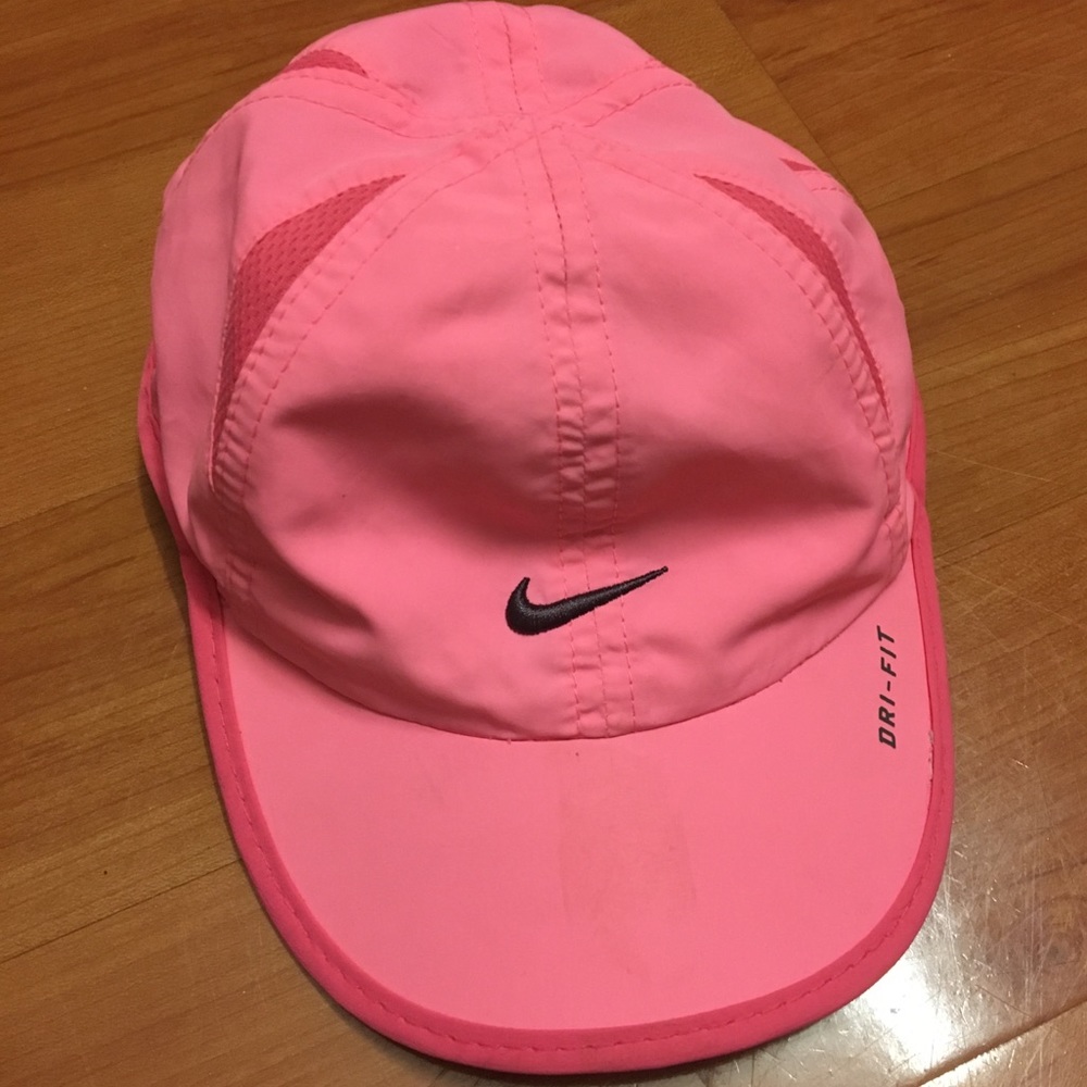 Pink infant Nike Dri Fit cap